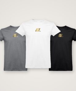 FF Skis T-skjorte FIS Rollerski World Cup 2026, unisex, hvit/svart/grå