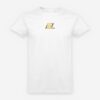 Hvit FF Skis T-skjorte FIS Rollerski World Cup 2026 med gull logo
