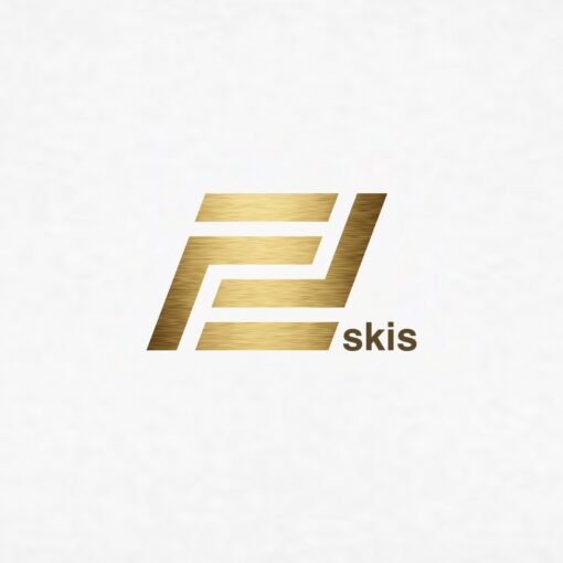 Gullfarget logo for skiselskap