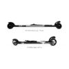 FF 360Flow Skate Long mot FF 360Flow Skate FF 360Flow Skate Long (772 mm, Flow Frame 660) over FF 360Flow Skate (637 mm, Flow Frame 525), målt fra aksel til aksel
