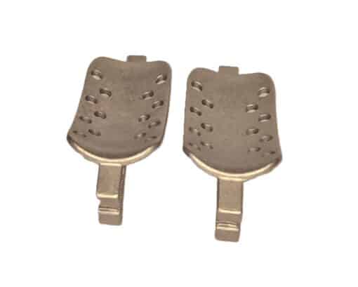 FFSkis Brems reservedel Skate integrert brems for skate-rulleski med ventilasjonshull som slipper ut varme og buet form som beskytter hjulenes fasong.