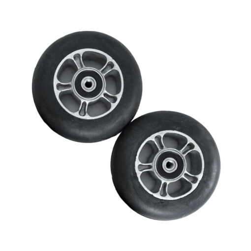 Rulleskihjul til rulleski for barn, 80 mm. med lager fra SKF. FF Junior Skate