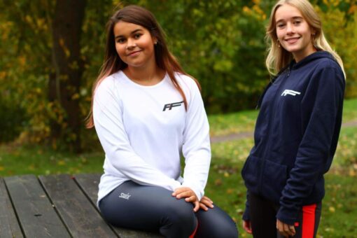 FFskis long sleeve og hettegenser