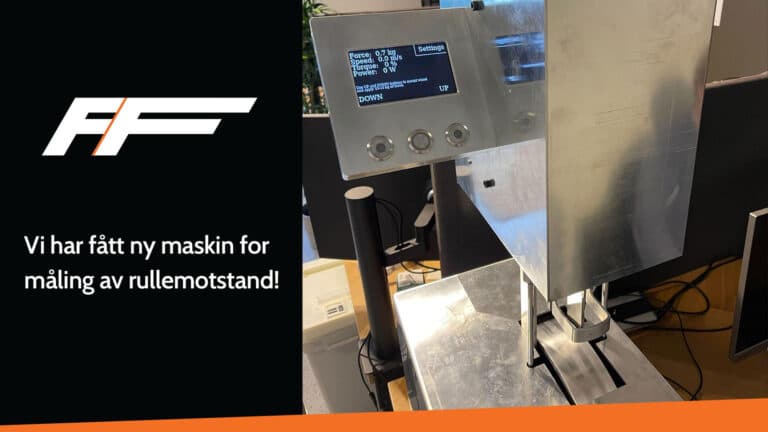 Rullemotstandsmåler som viser kraften og motstanden til rulleskihjul, brukt for å justere ytelse og trening.
