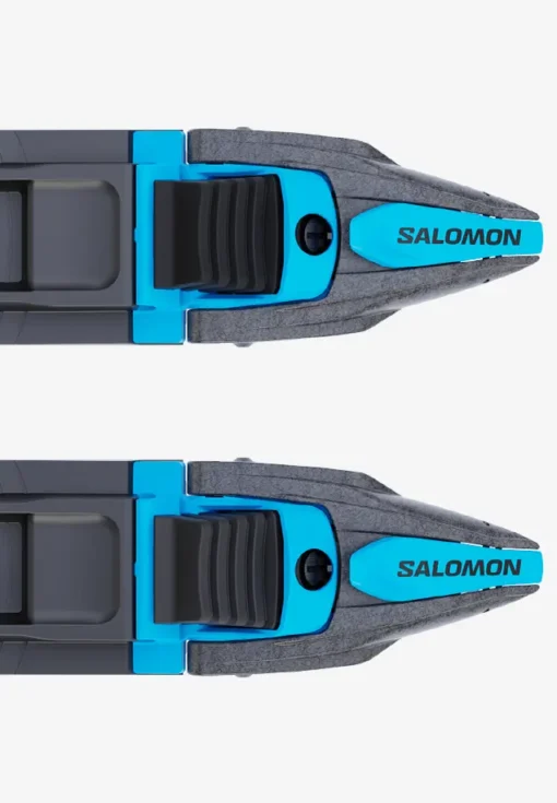 Toppvisning av Salomon Prolink Race Skate binding, viser minimalistisk design og lav bindingsprofil for rulleski.