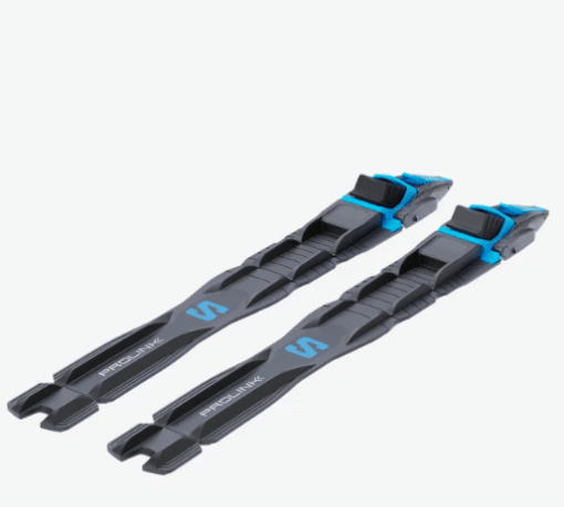 Salomon Prolink Race Skate binding sett fra siden, designet for rulleski og optimal kraftoverføring på asfalt