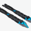 Salomon Prolink Race Skate binding i en skrå oversikt, ideell for avanserte rulleskiløpere som ønsker maksimal stabilitet.