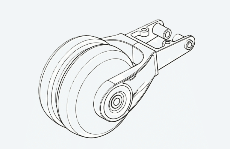 “Floating Fork-teknologi – dempet gaffelkonstruksjon utviklet av FF Rollerskis”